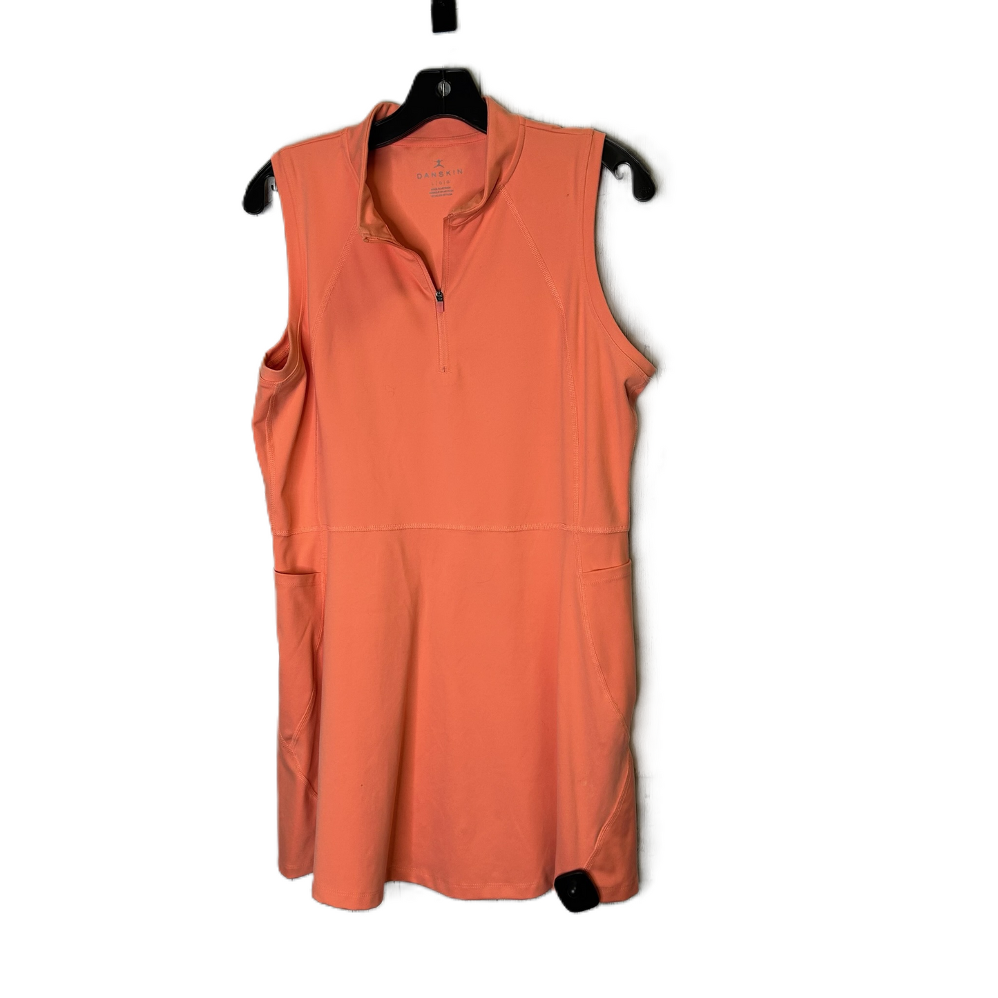 Orange Athletic Dress By Danskin, Size: L