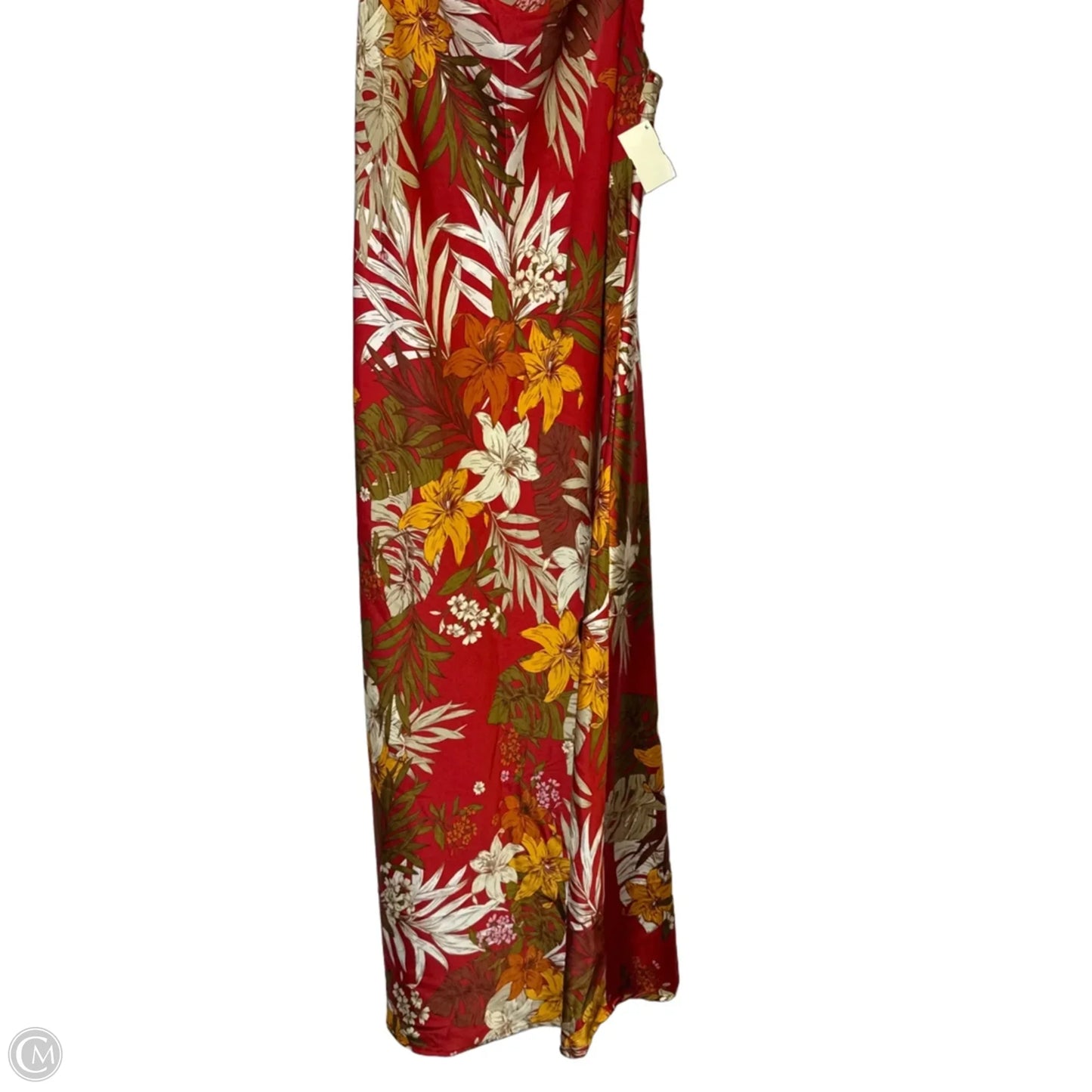 Dress Party Midi By Clothes Mentor In Red, Size: Xl