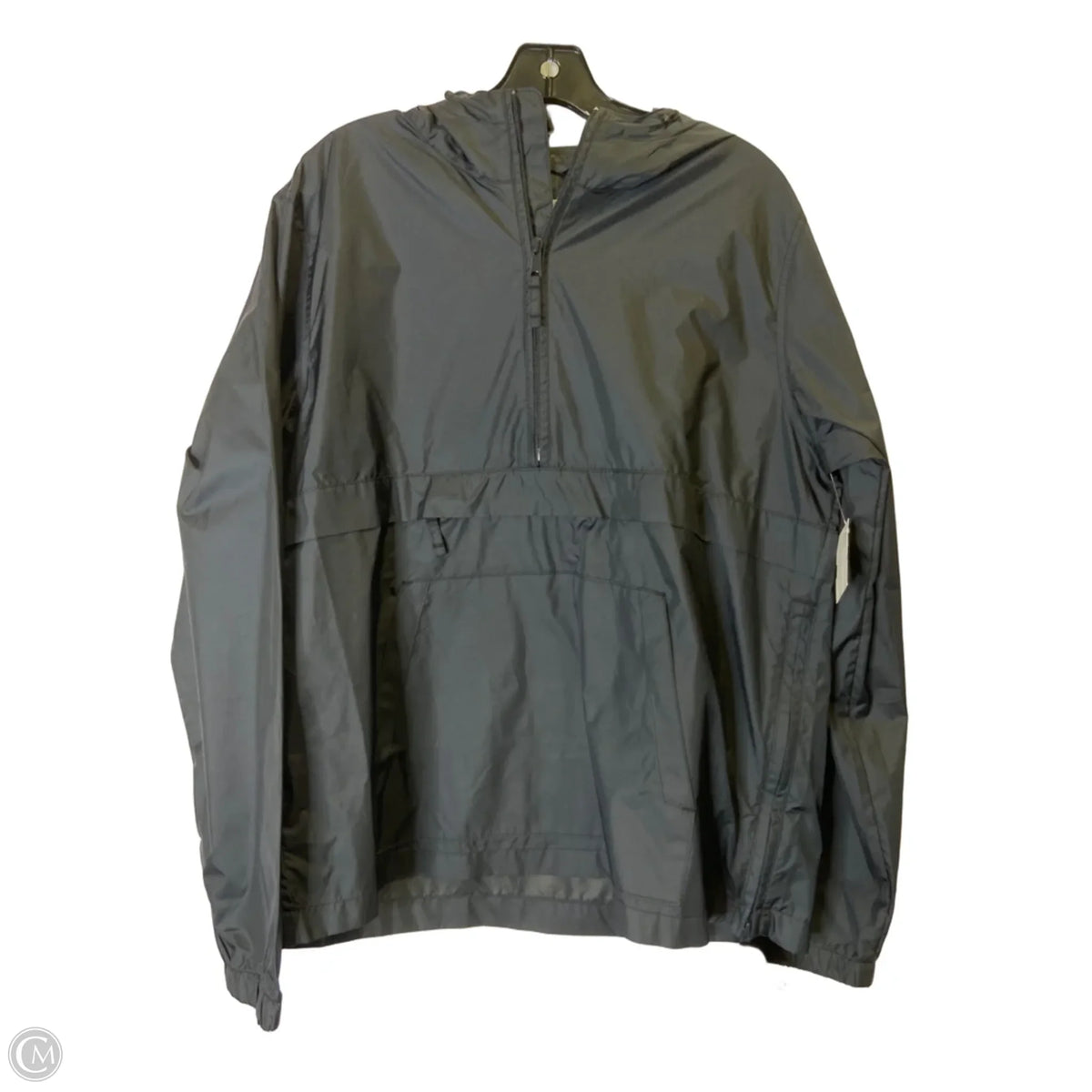 Jacket Windbreaker By Old Navy In Grey, Size: M