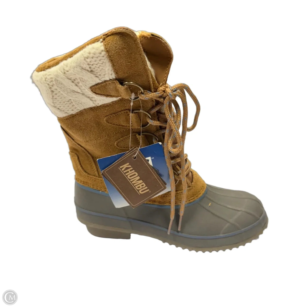 Boots Snow By Khombu In Brown, Size: 6