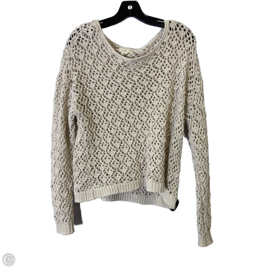 Sweater By Nicole Miller In Cream, Size: M