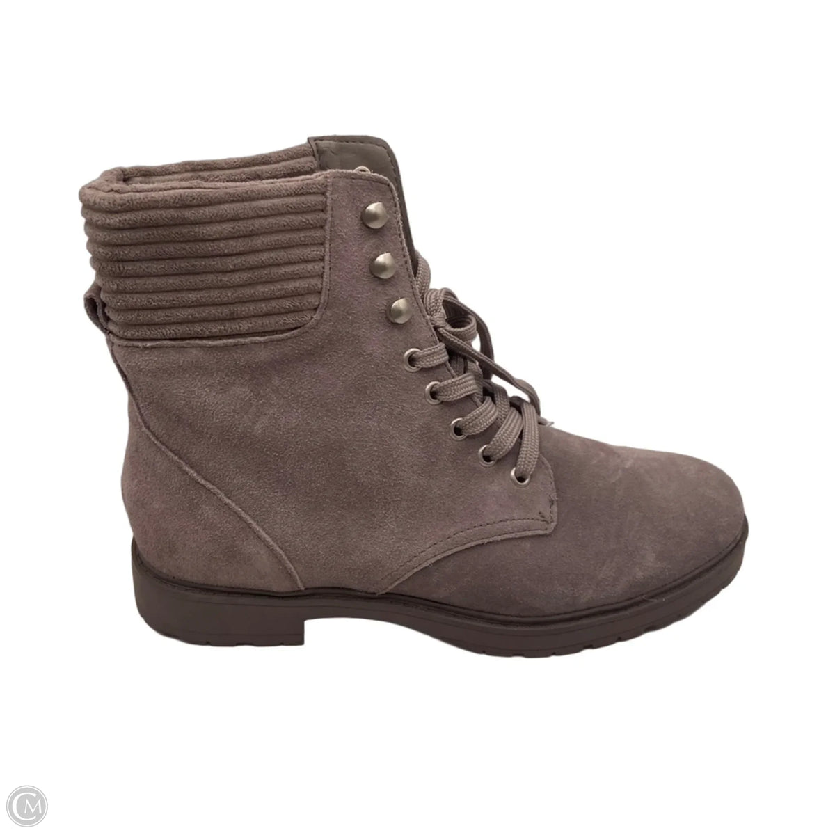 Boots Ankle Flats By Splendid In Grey, Size: 9