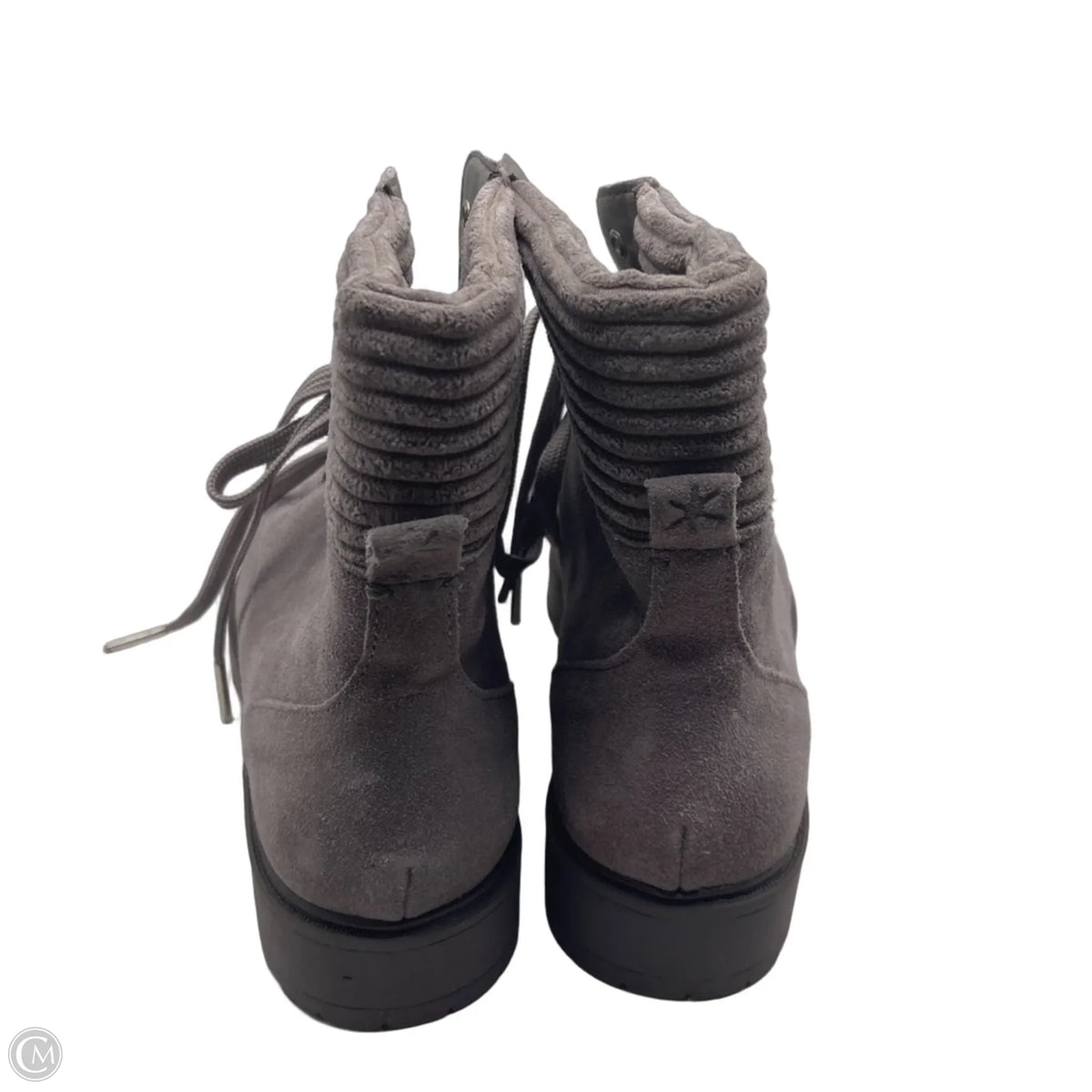 Boots Ankle Flats By Splendid In Grey, Size: 9