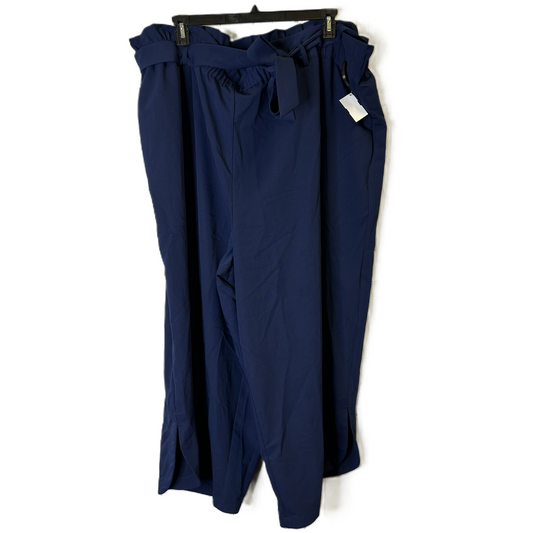 Blue Pants Dress By Eloquii, Size: 4x