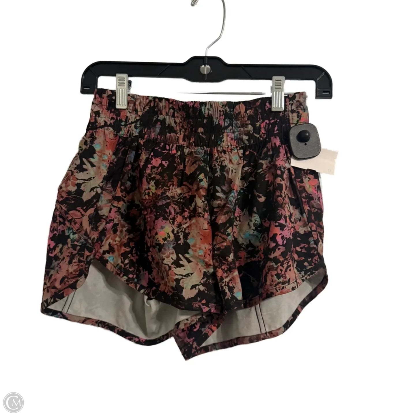 Athletic Shorts By Lululemon In Multi-colored, Size: 6