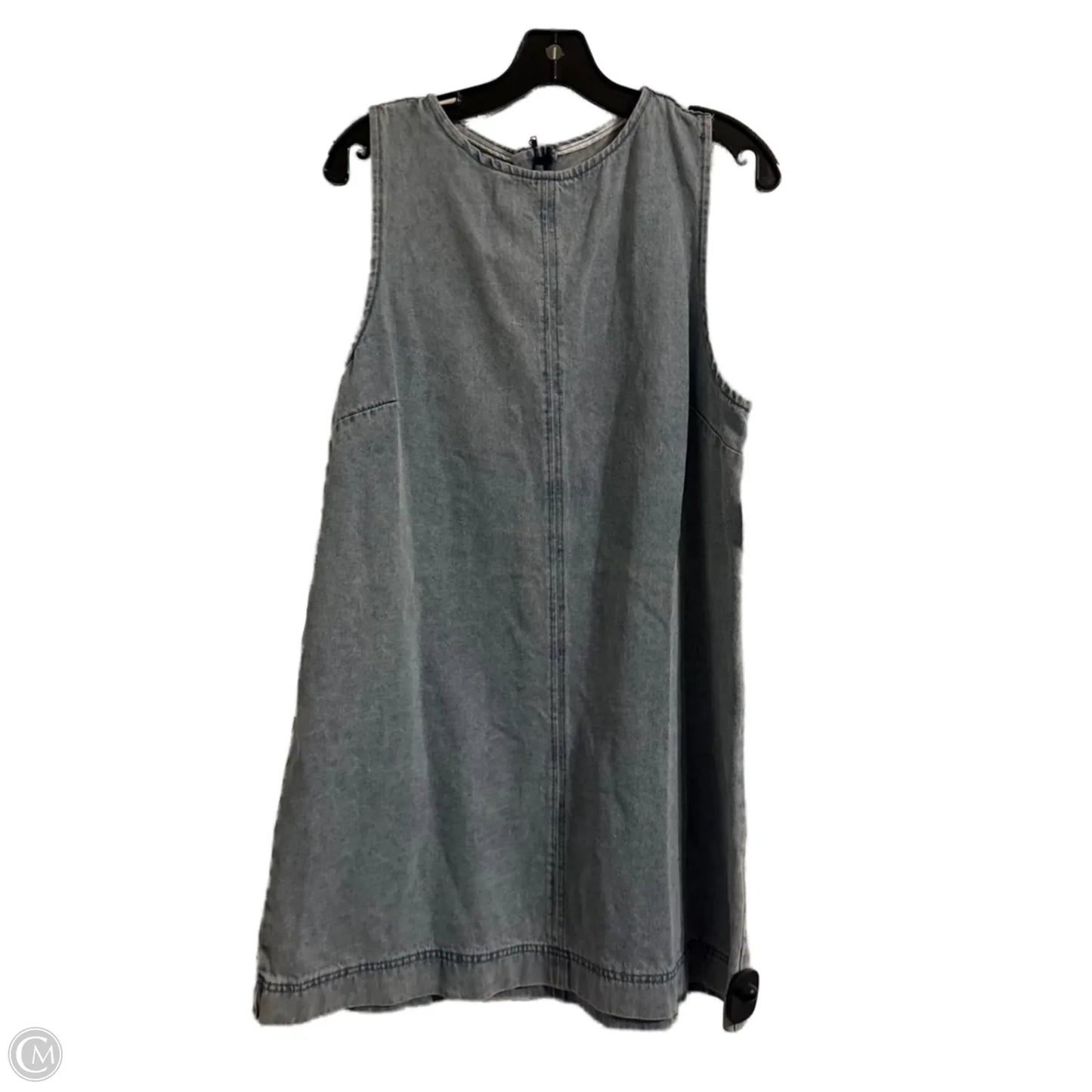 Dress Casual Short By Forever 21 In Blue Denim, Size: L