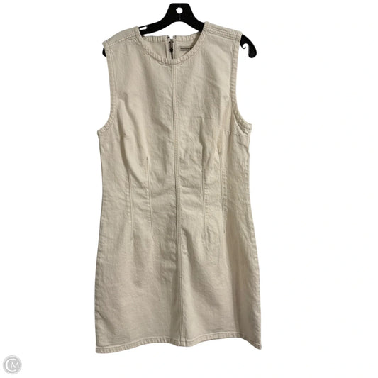 Dress Casual Short By Abercrombie And Fitch In Cream, Size: L