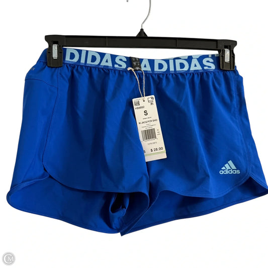 Athletic Shorts By Adidas In Blue, Size: S