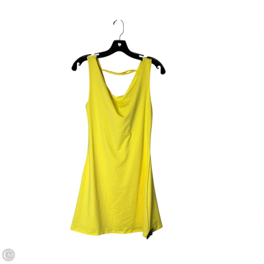 Dress Casual Short By Shein In Yellow, Size: M