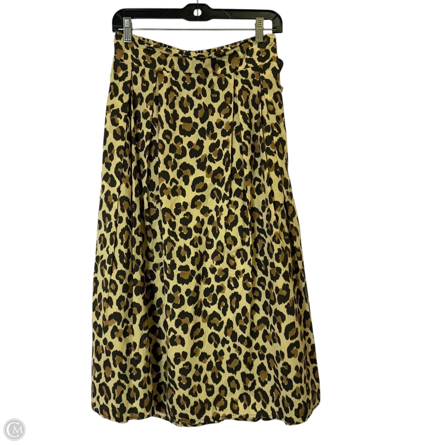 Skirt Midi By T Tahari In Animal Print, Size: M