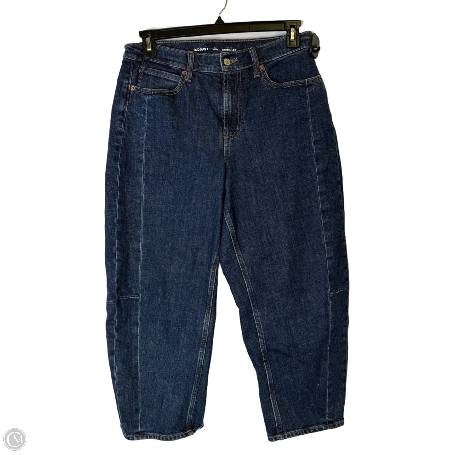 Jeans Wide Leg By Old Navy In Blue Denim, Size: 10p