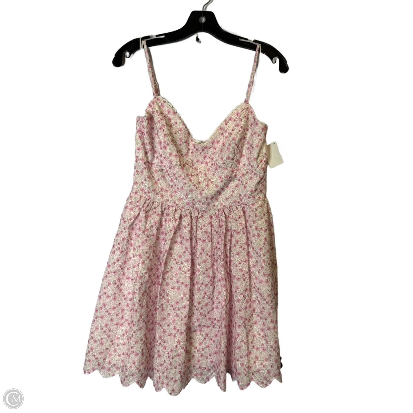 Dress Casual Short By Francesca's In Pink, Size: M