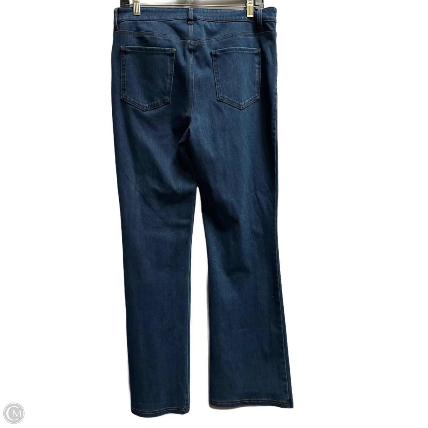 Jeans Boot Cut By Halara In Blue Denim, Size: L