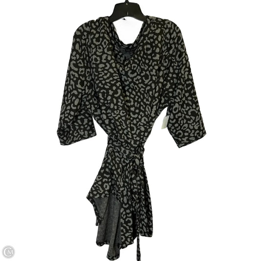 Top Short Sleeve By Lane Bryant In Black, Size: 26