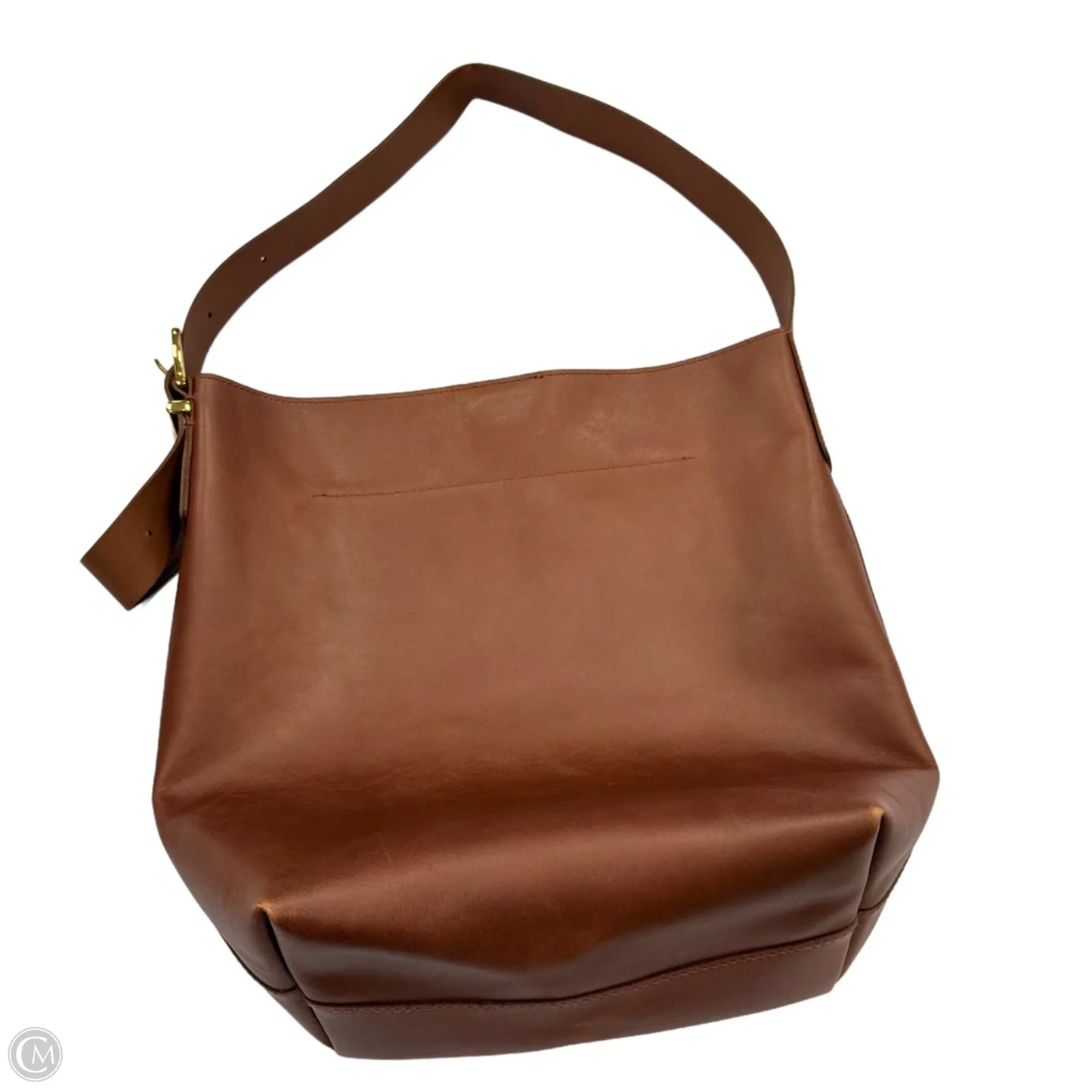 Handbag Leather By Madewell, Size: Medium