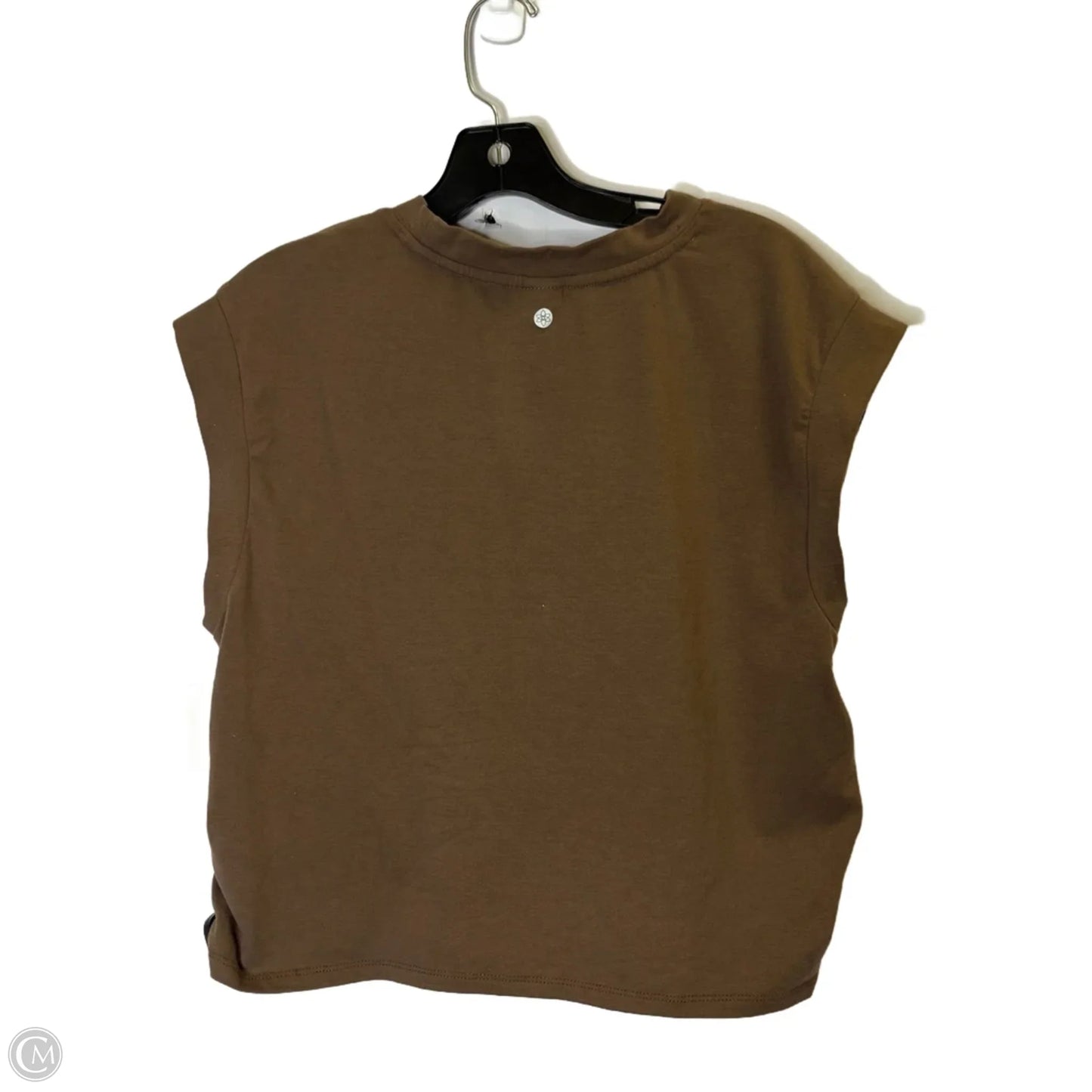 Top Sleeveless By Clothes Mentor In Brown, Size: L