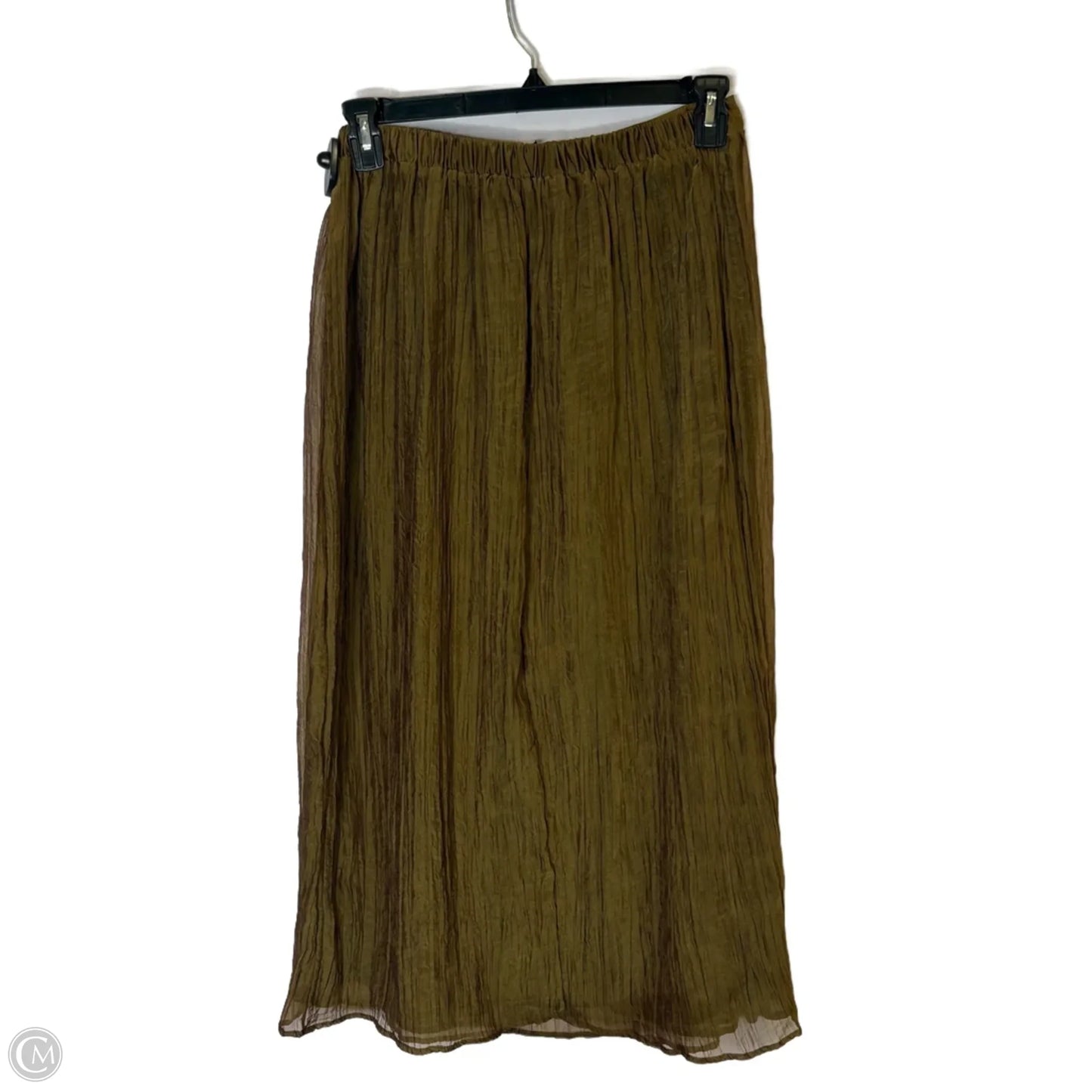 Skirt Midi By Zara In Brown, Size: M