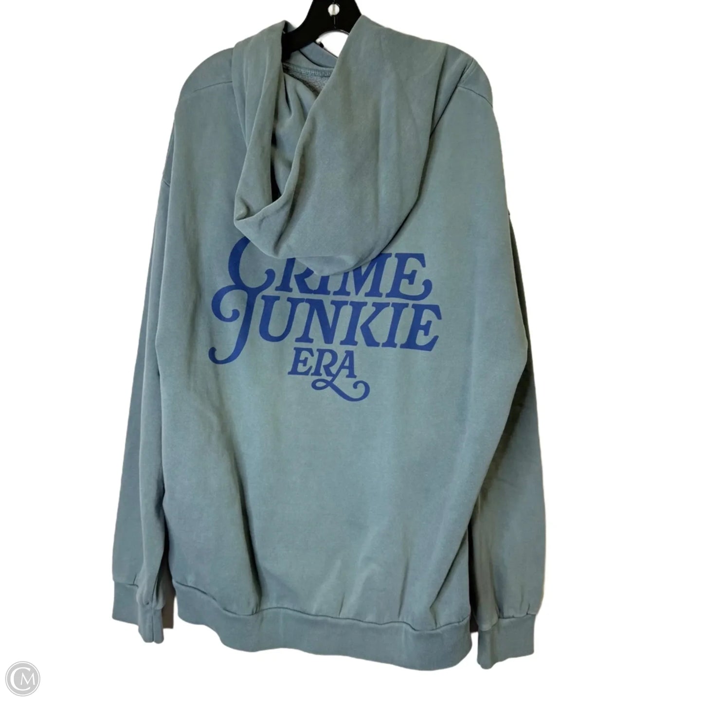 Sweatshirt Hoodie By Clothes Mentor In Blue, Size: Xl