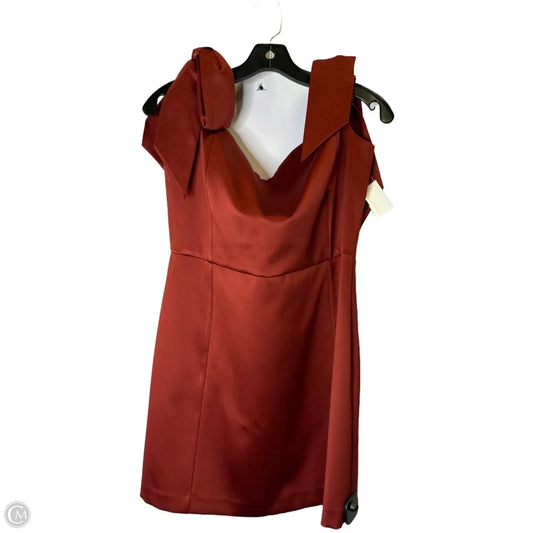 Dress Party Short By Loft In Red, Size: 14