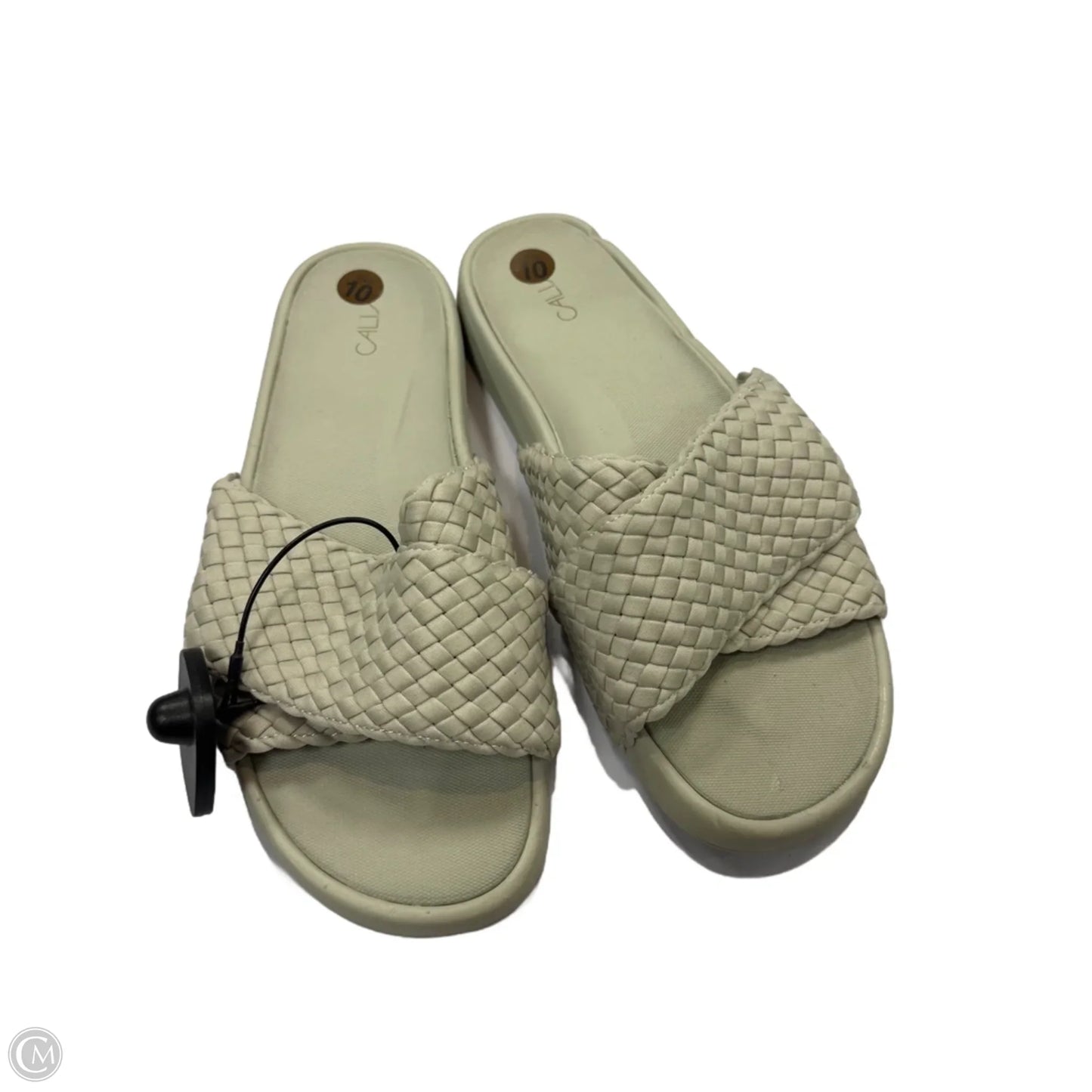 Sandals Flats By Calia In Grey, Size: 10