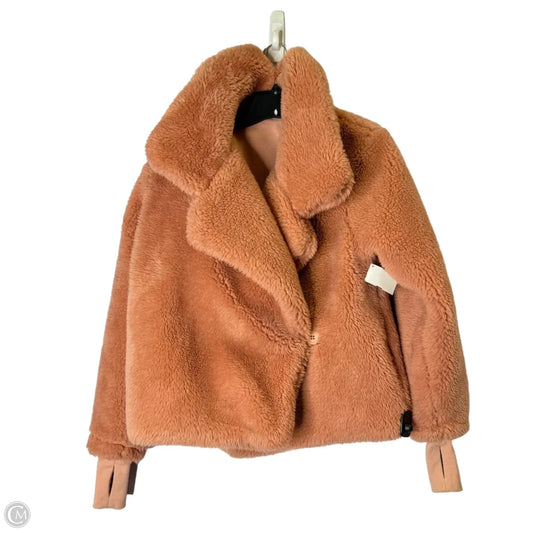 Coat Faux Fur & Sherpa By Anthropologie In Pink, Size: Xs