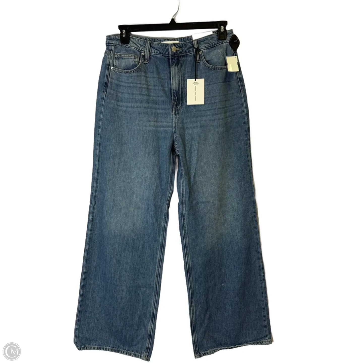 Jeans Wide Leg By Zenana In Blue Denim, Size: 10