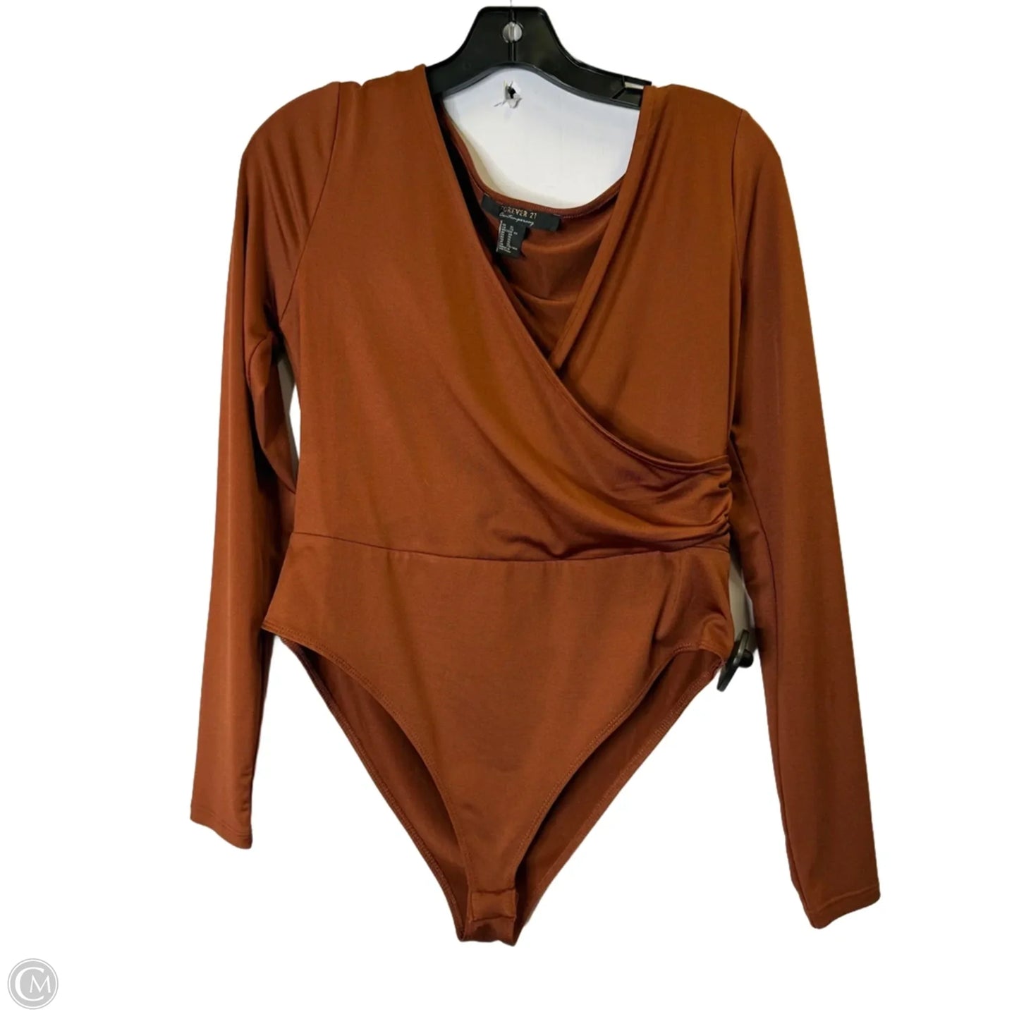Bodysuit By Forever 21 In Brown, Size: Xl