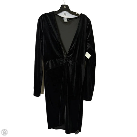 Dress Party Short By Fashion Nova In Black, Size: 1x