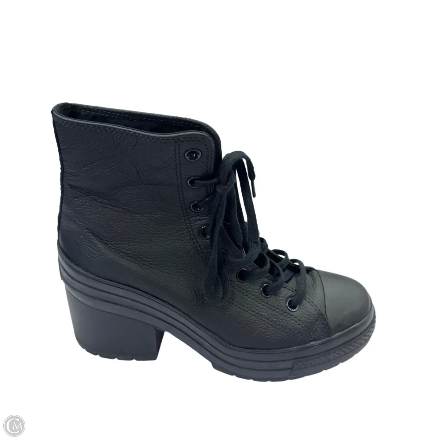 Shoes Heels Block By Converse In Black, Size: 10.5