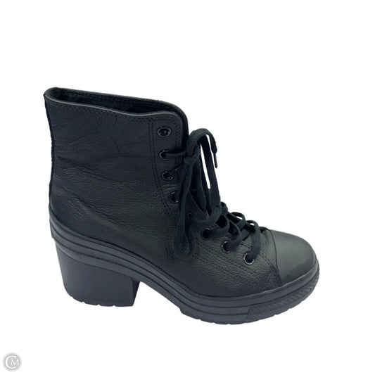 Shoes Heels Block By Converse In Black, Size: 10.5