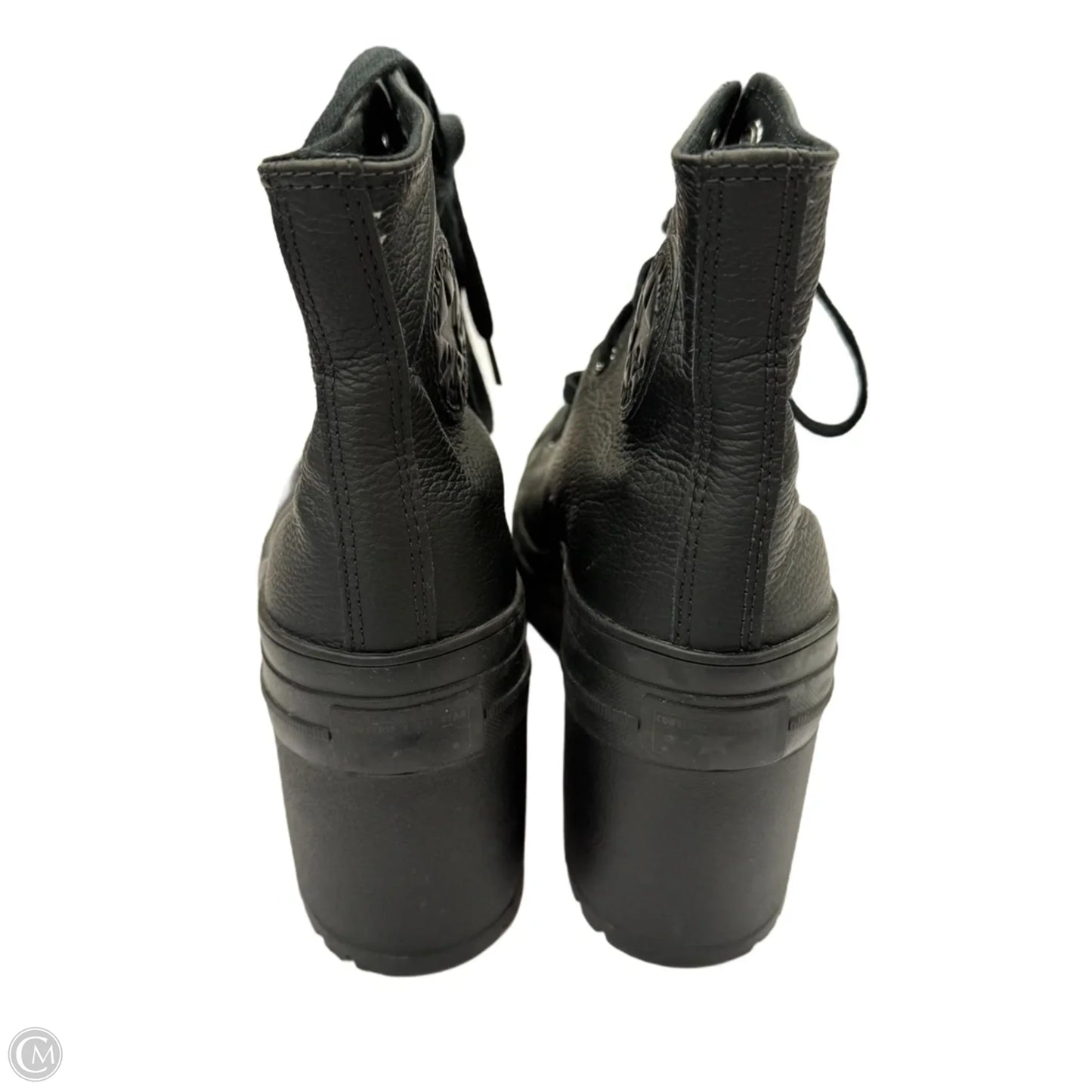 Shoes Heels Block By Converse In Black, Size: 10.5