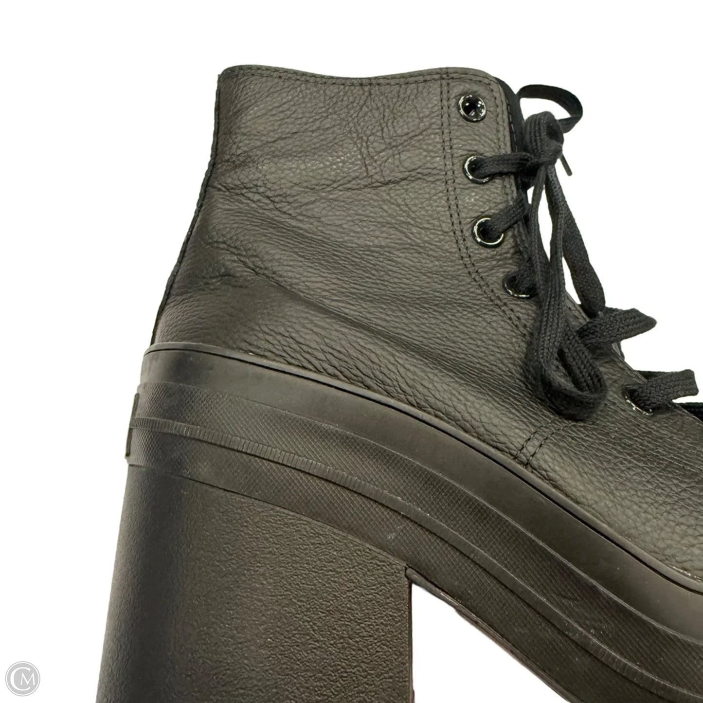 Shoes Heels Block By Converse In Black, Size: 10.5