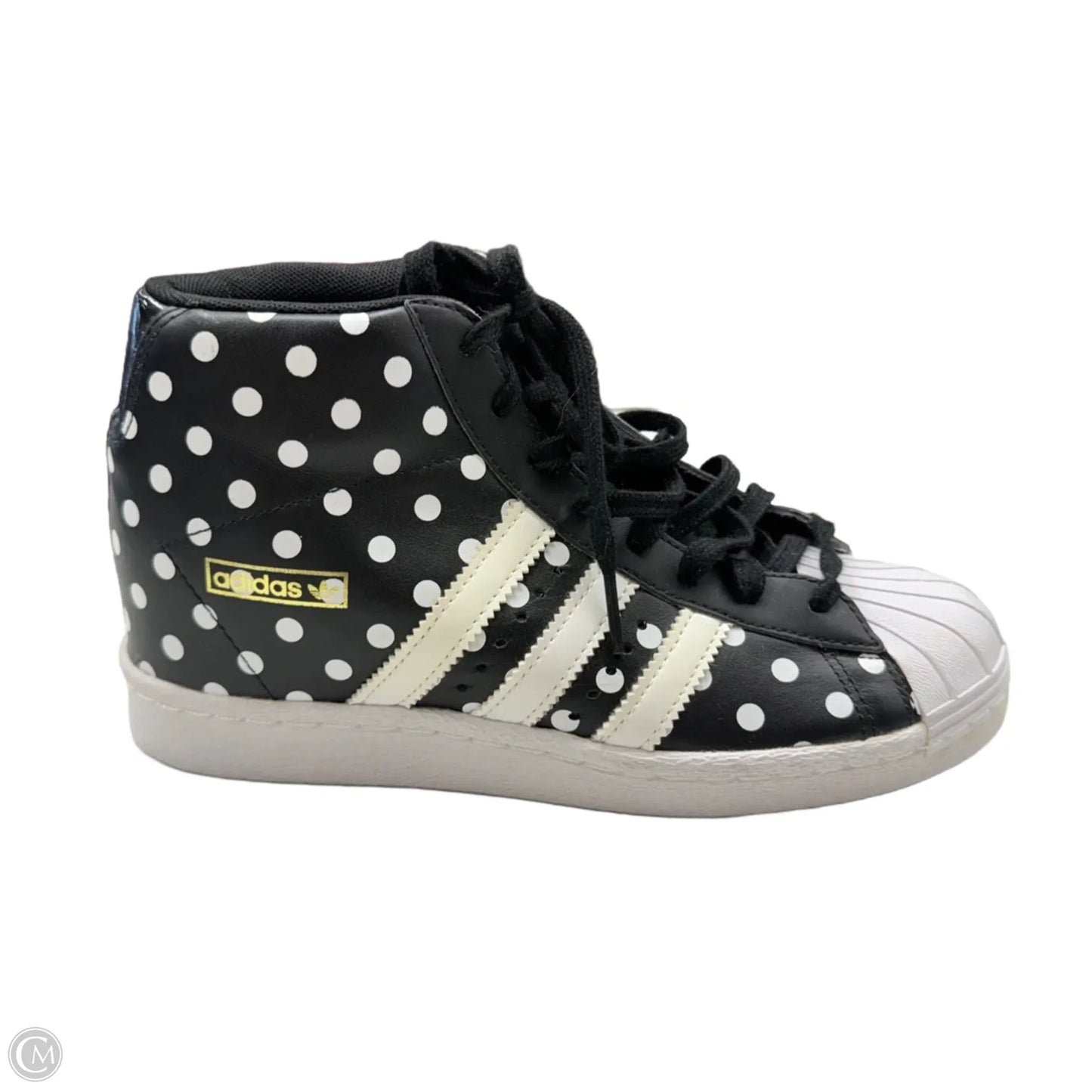 Shoes Sneakers By Adidas In Polkadot Pattern, Size: 6.5
