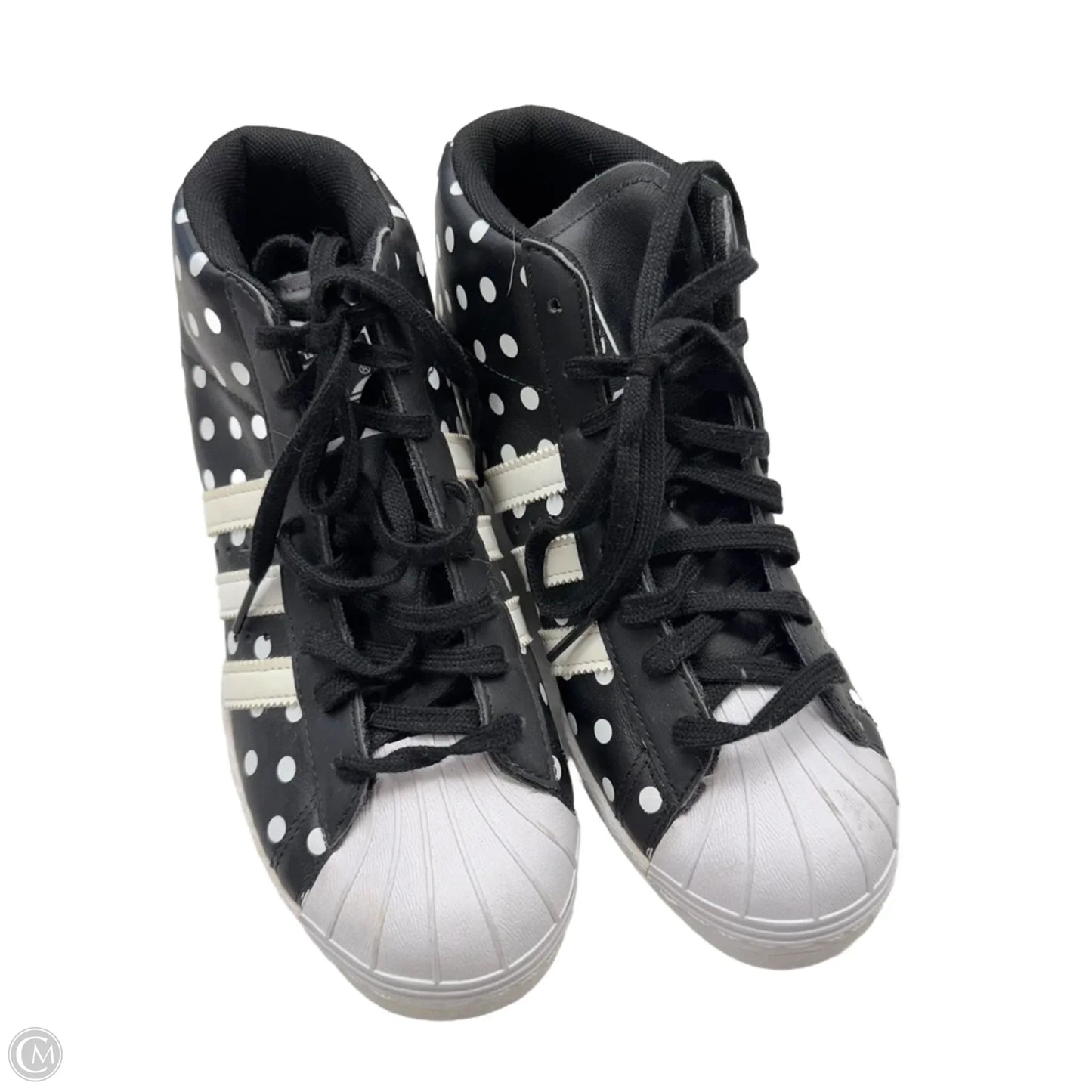 Shoes Sneakers By Adidas In Polkadot Pattern, Size: 6.5