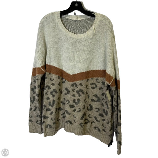 Sweater By Easel In Multi-colored, Size: 2x