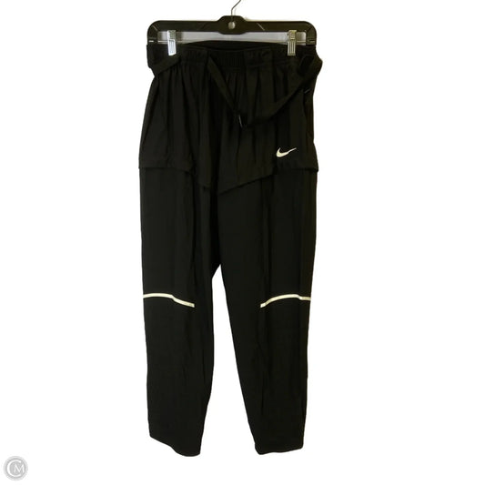 Athletic Pants By Nike Apparel In Black, Size: M