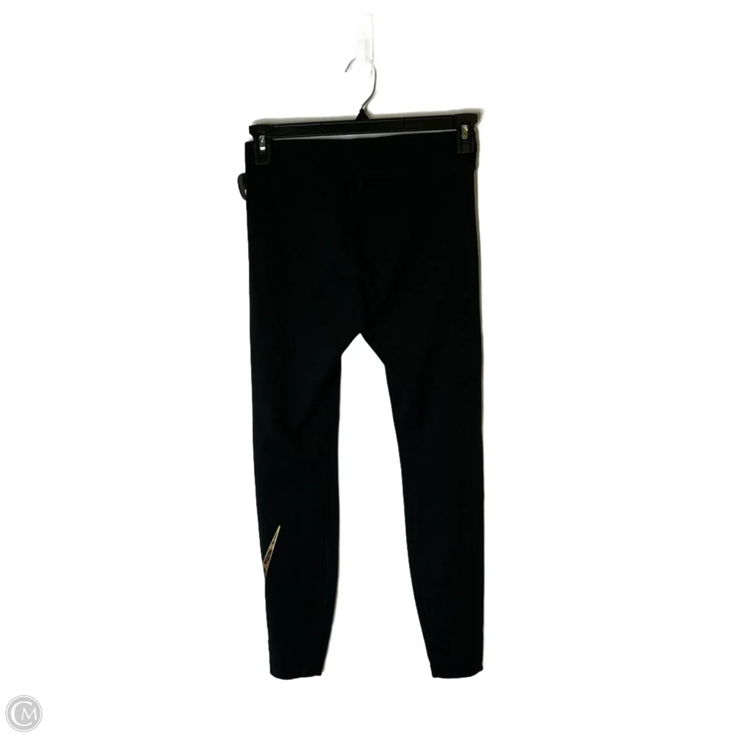 Athletic Leggings By Nike Apparel In Black, Size: M