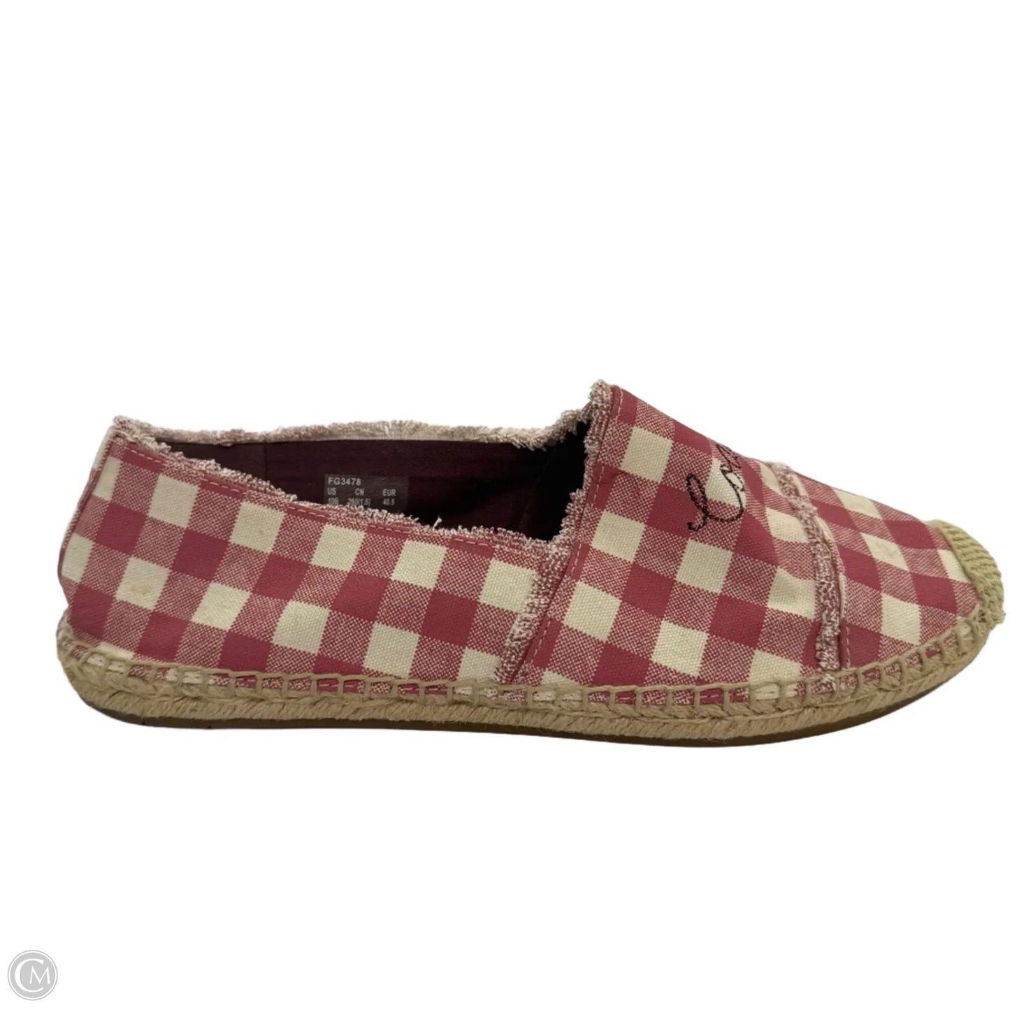 Shoes Designer By Coach In Pink, Size: 10