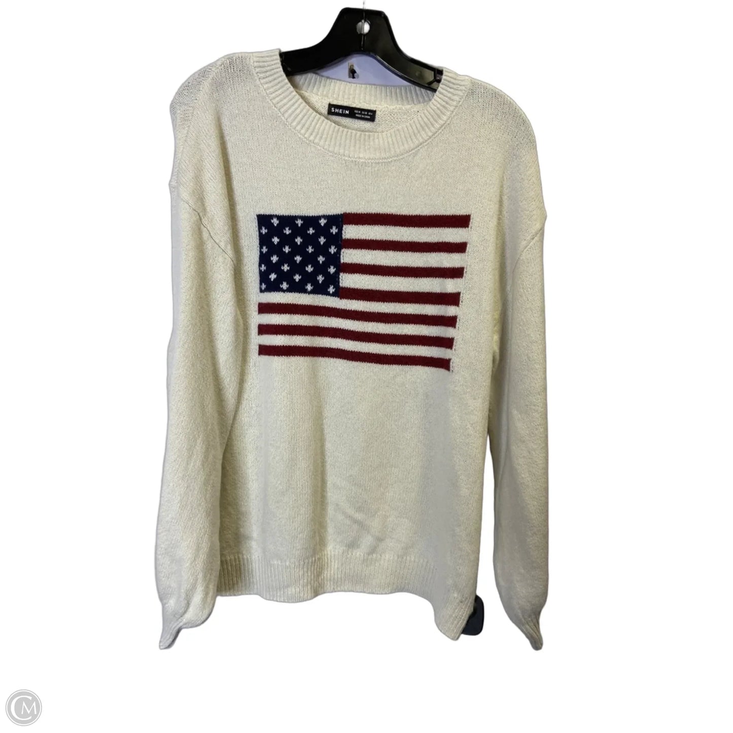 Sweater By Shein In Cream, Size: M