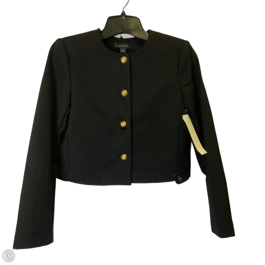 Blazer By Ann Taylor In Black, Size: 0p
