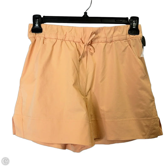 Athletic Shorts By Lululemon In Orange, Size: S