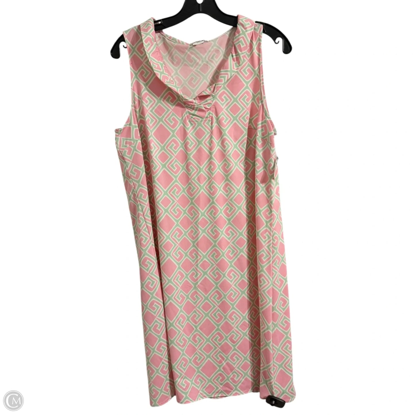 Dress Casual Short By Crown And Ivy In Pink, Size: L