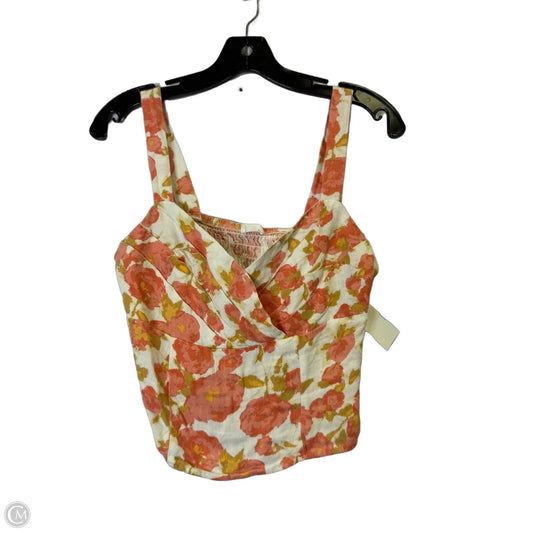 Top Sleeveless By Sienna Sky In Orange, Size: L