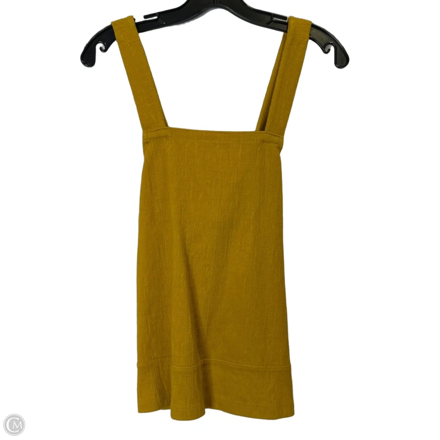 Top Sleeveless By Madewell In Yellow, Size: S