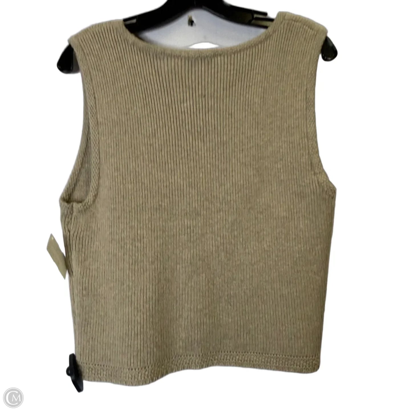 Vest Sweater By Abercrombie And Fitch In Brown, Size: M