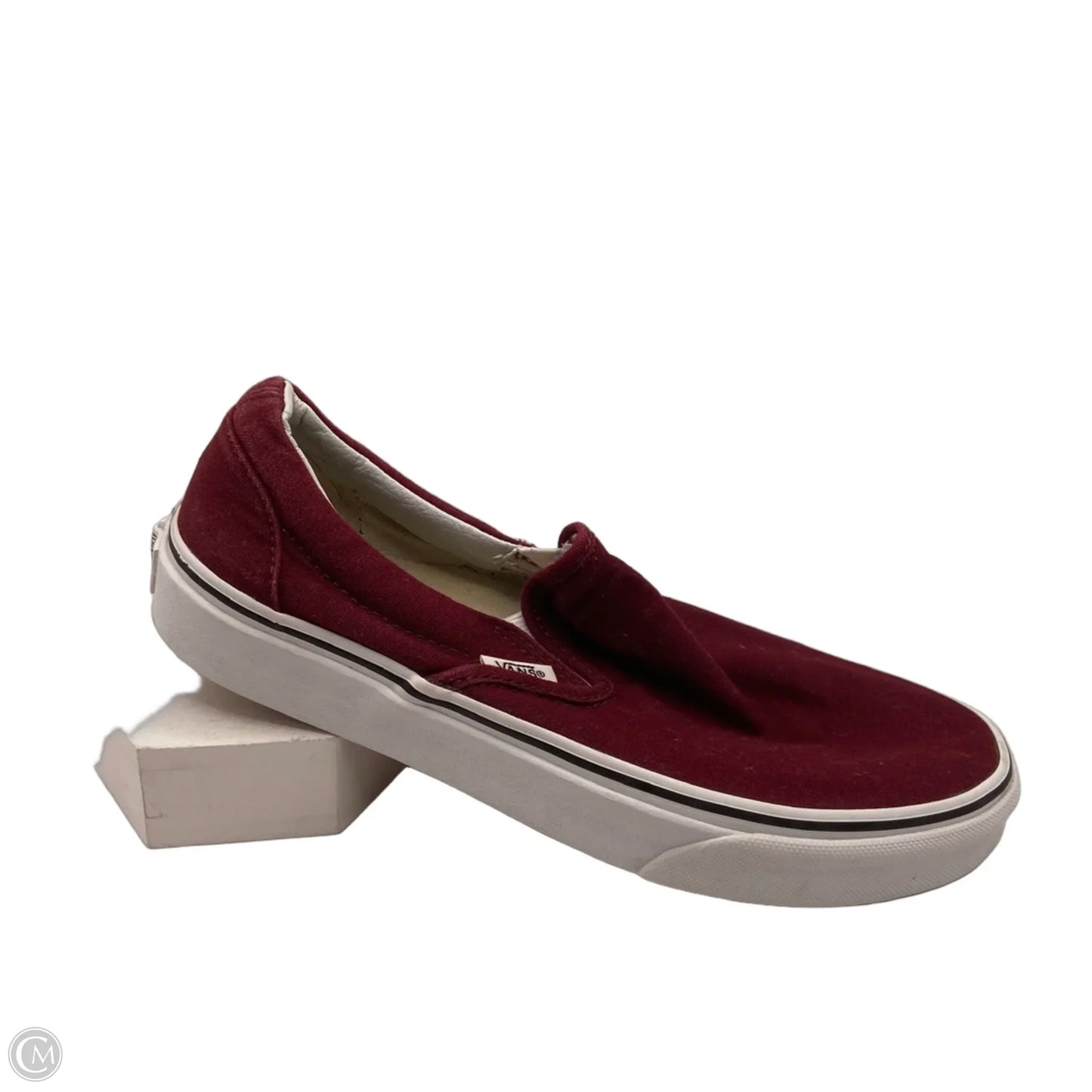 Shoes Sneakers By Vans In Red, Size: 7.5