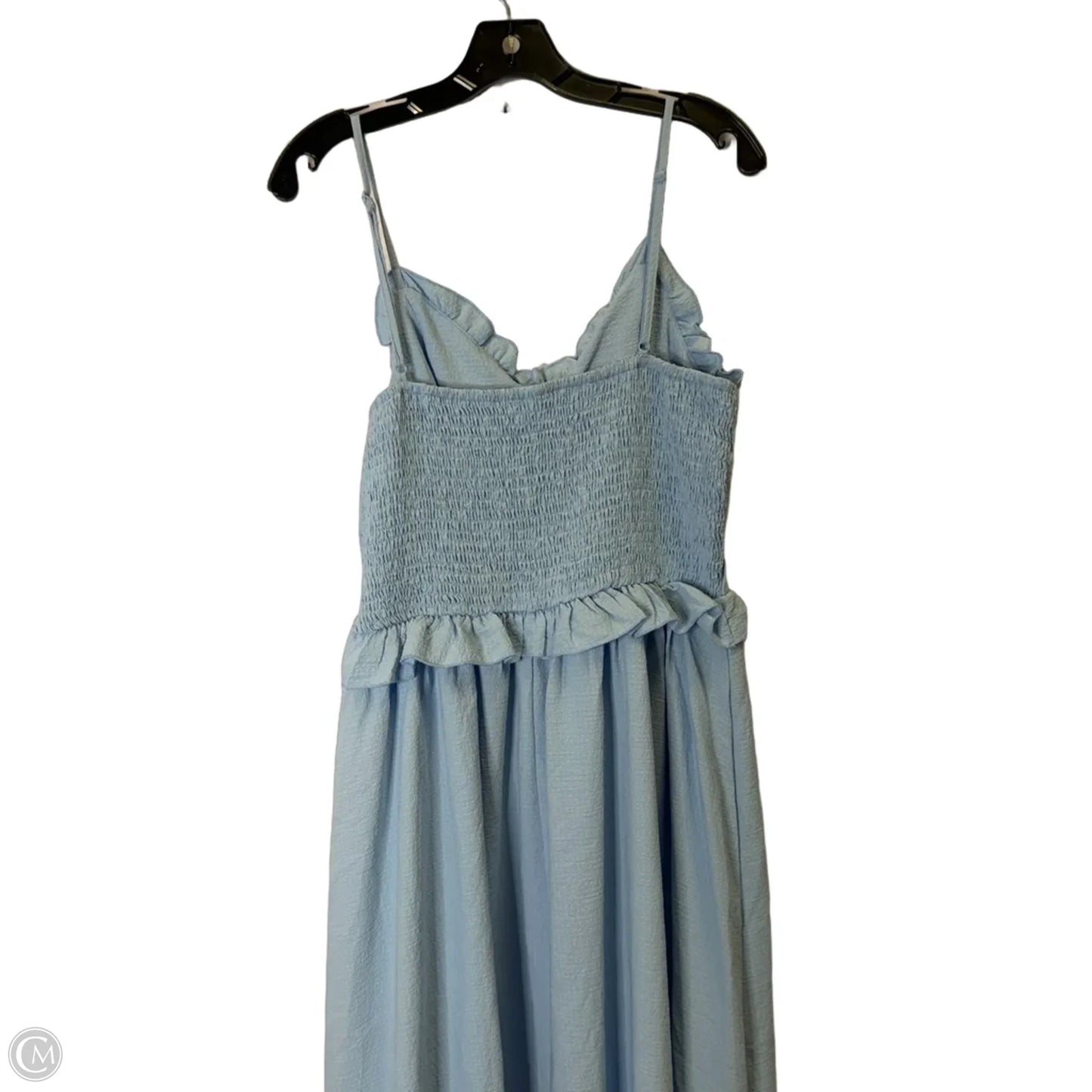 Dress Casual Midi By Shein In Blue, Size: L