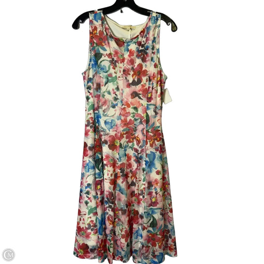 Dress Work By Clothes Mentor In Multi-colored, Size: L
