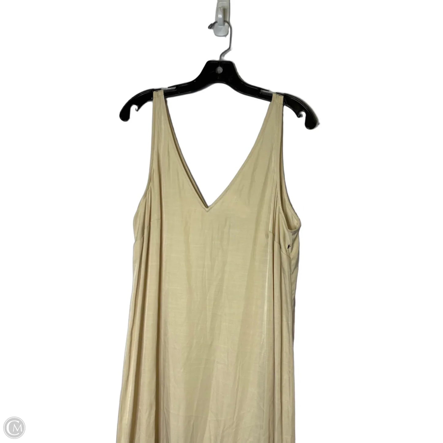 Dress Casual Maxi By H&m In Tan, Size: M