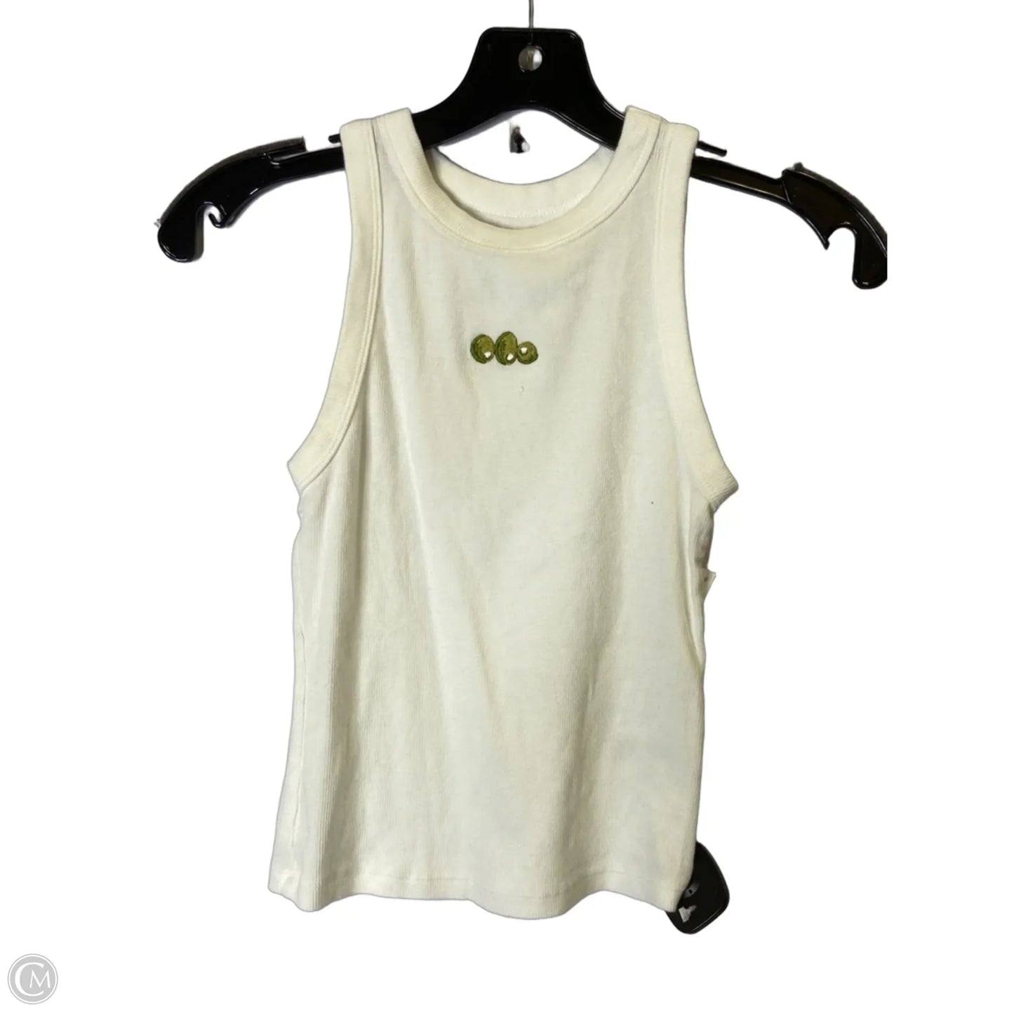 Top Sleeveless Basic By A New Day In White, Size: S